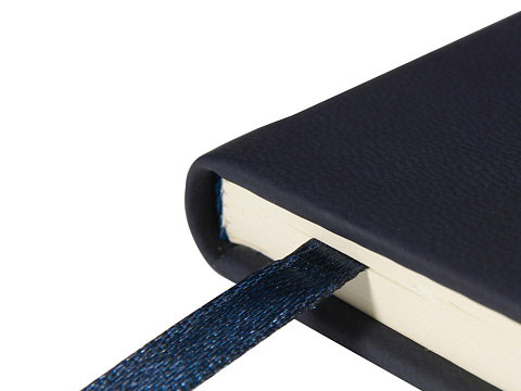 Ежедневник недатированный А5 Megapolis Velvet New, темно-синий navy - рис 3.