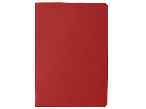 Блокнот в гибкой обложке A5 Виспи 2.0 в клетку, красный - рис 2.