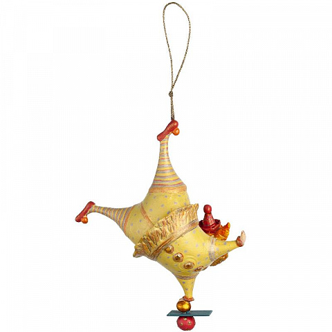 Набор ёлочных игрушек ручной работы "Волшебный Цирк" - рис 9.