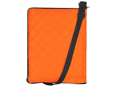 Плед для пикника Ridge, 115 х 140 см, оранжевый - рис 3.