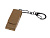 Флешка Варуна на 128 Гб, коричневый - миниатюра - рис 2.