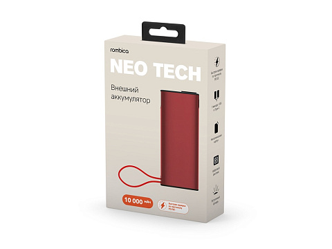 Внешний аккумулятор Rombica NEO Tech Red - рис 4.