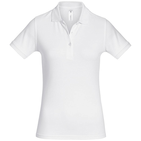 Рубашка поло женская Safran Timeless белая - рис 2.