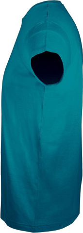 Футболка мужская Regent Fit 150, винтажный синий - рис 4.