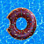 Надувной пончик ( 120 См ) - миниатюра - рис 3.