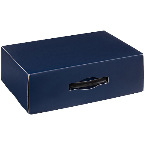 Коробка Matter Light, синяя, с черной ручкой - рис 2.