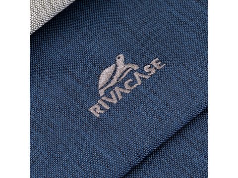 RIVACASE 7567 grey/dark blue рюкзак для ноутбука 17.3 / 6 - рис 15.