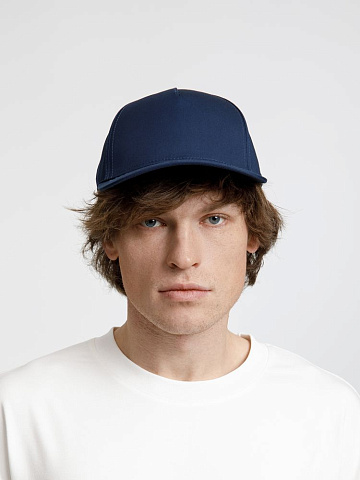 Бейсболка Seguro, темно-синяя - рис 6.