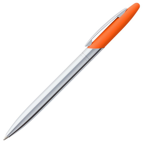 Ручка шариковая Dagger Soft Touch, оранжевая - рис 3.