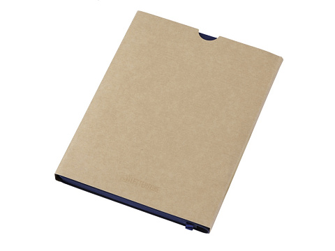 Блокнот А5 Notepeno Max, 96 листов 80 гр/м2 белой FSC бумаги, темно-синий - рис 8.