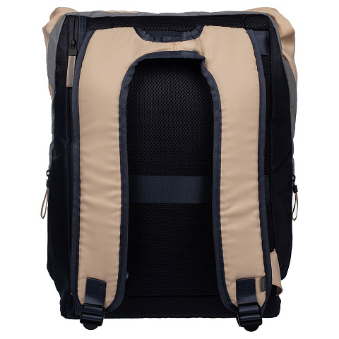 Рюкзак coolStuff Plus, бежевый c темно-синим - рис 5.