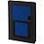 Ежедневник Mobile, недатированный, черно-синий - миниатюра