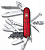 Офицерский нож CyberTool L, прозрачный красный - миниатюра - рис 2.