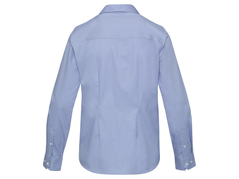 Citrine женская рубашка из твила - Голубой - рис 3.