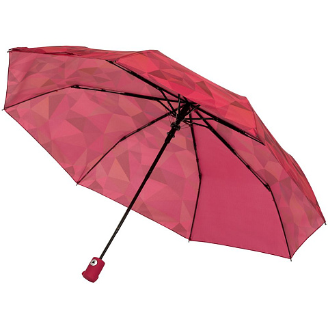 Складной зонт Gems, красный - рис 3.