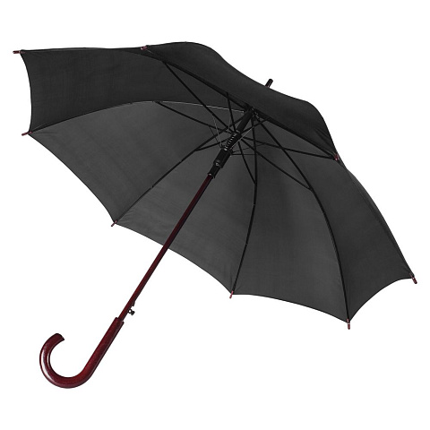 Зонт-трость Standard, черный - рис 2.
