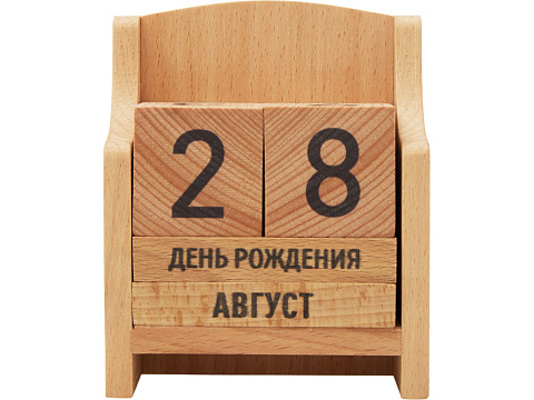 Вечный календарь из бука - рис 8.