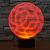 3D лампа Сфера - миниатюра