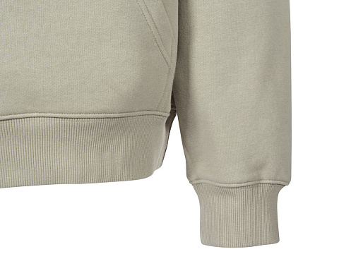 Толстовка с капюшоном оверсайз Berlin унисекс, оливковый - рис 12.