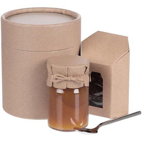 Подарочный набор "Мед + чай" в тубусе - рис 7.
