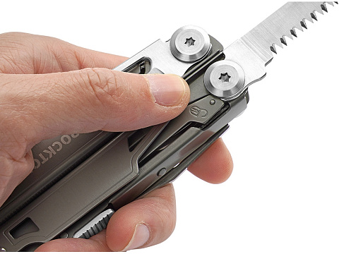 Мультитул Rocktol 19 в 1 с титановыми ручками, нейлоновый чехол, подарочная коробка - рис 8.