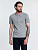 Рубашка поло мужская Adam, серый меланж - миниатюра - рис 6.