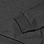Толстовка с капюшоном унисекс Hoodie, серый меланж (антрацит) - миниатюра - рис 5.