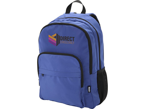 Рюкзак для ноутбука Trend Plus 15GRS из переработанного материала объемом 20 литров, ярко-синий - рис 8.