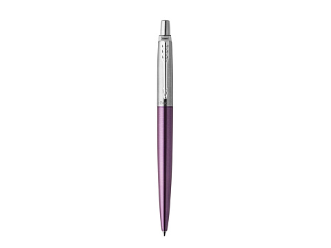 Шариковая ручка Parker Jotter Essential, Victoria Violet CT, стержень: Mblue - рис 2.