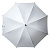 Зонт-трость Standard, белый с серебристым внутри - миниатюра - рис 3.