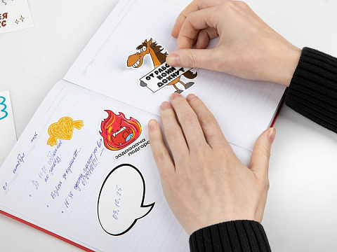 Наклейки бумажные Sticker Pack на заказ, M - рис 8.