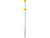 Unica шариковая ручка из переработанной пластмассы - Желтый (черные чернила) - миниатюра - рис 3.