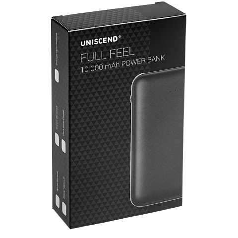 Внешний аккумулятор Uniscend Full Feel 10000 мАч, черный - рис 9.