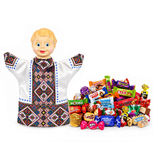 Игрушка Би-Ба-Бо Внучок - новогодний подарок «Январская радость», классический 300 г.