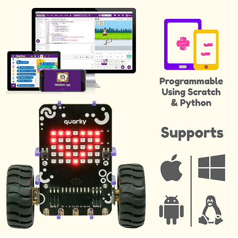 Набор для обучения программирования и робототехнике для детей Quarky - рис 11.
