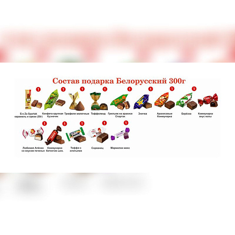 Новогодний Колпачок - новогодний подарок «Январская сказка», белорусский 300г - рис 2.