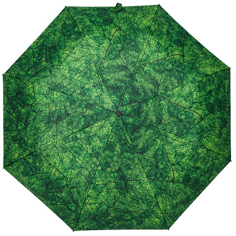 Зонт складной "Зеленый лист"