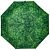 Зонт складной "Зеленый лист" - миниатюра