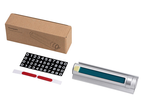 Парковочная табличка Frontpark, серебристый - рис 9.