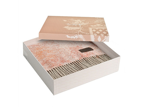 Плед Marzotto SORAPIS 1004, оранжевый - рис 4.