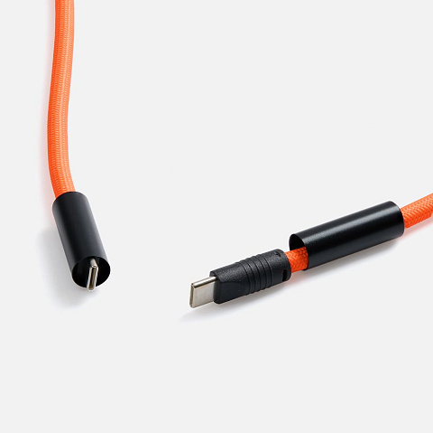 Кабель-ланьярд energyFlex Power Delivery 60 Вт, оранжевый - рис 5.