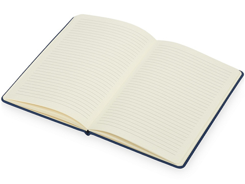 Блокнот Wispy, твердая обложка A5, 64 листа в линейку, синий (Р) - рис 2.