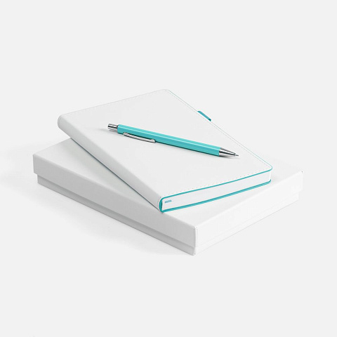 Набор White Shall, бело-бирюзовый - рис 2.