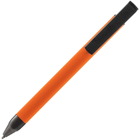 Ручка шариковая Standic с подставкой для телефона, оранжевая - рис 5.