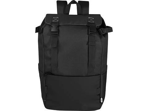 Roam модульный рюкзак из переработанных материалов, сертифицированных согласно GRS - сплошной черный - рис 2.