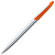 Ручка шариковая Dagger Soft Touch, оранжевая - миниатюра
