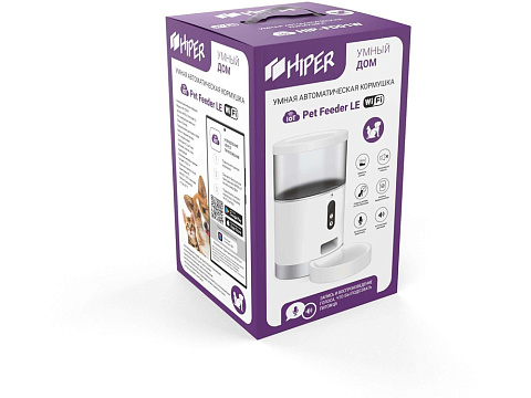 Умная автоматическая кормушка HIPER IoT Pet Feeder LE - рис 3.