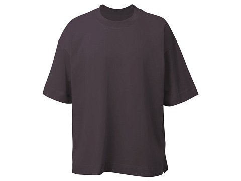 Футболка оверсайз Beta.01 унисекс, темно-серый - рис 2.