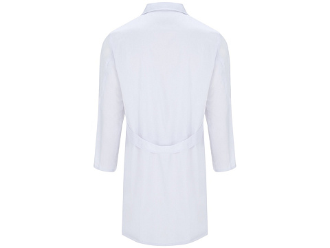 Халат унисекс Vaccine, белый - рис 2.