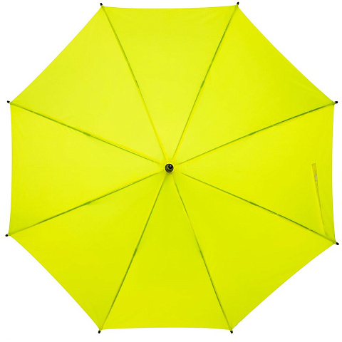 Зонт-трость Standard, желтый неон - рис 3.